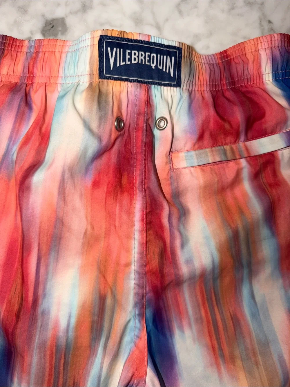 VILEBREQUIN Boys Coral Multi-Color Swim Shorts 8Y